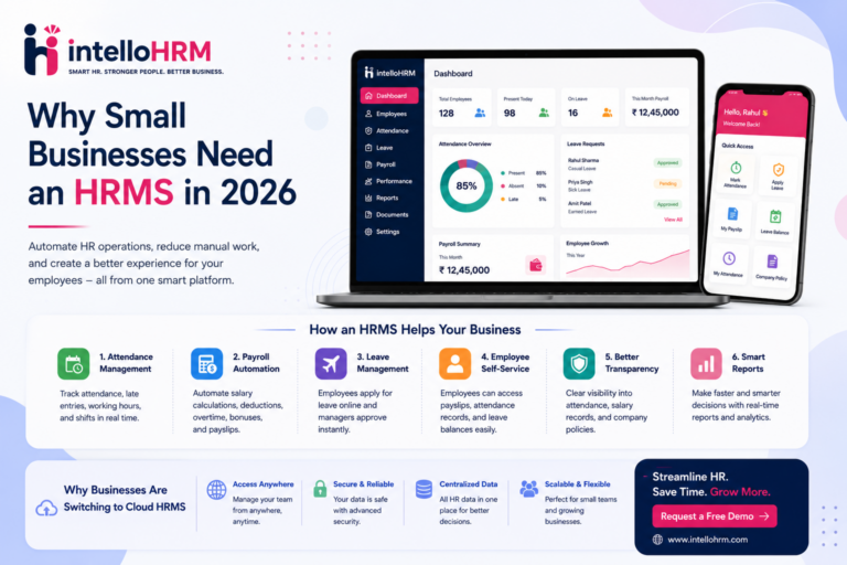 Why Small Businesses Need an HRMS in 2026
