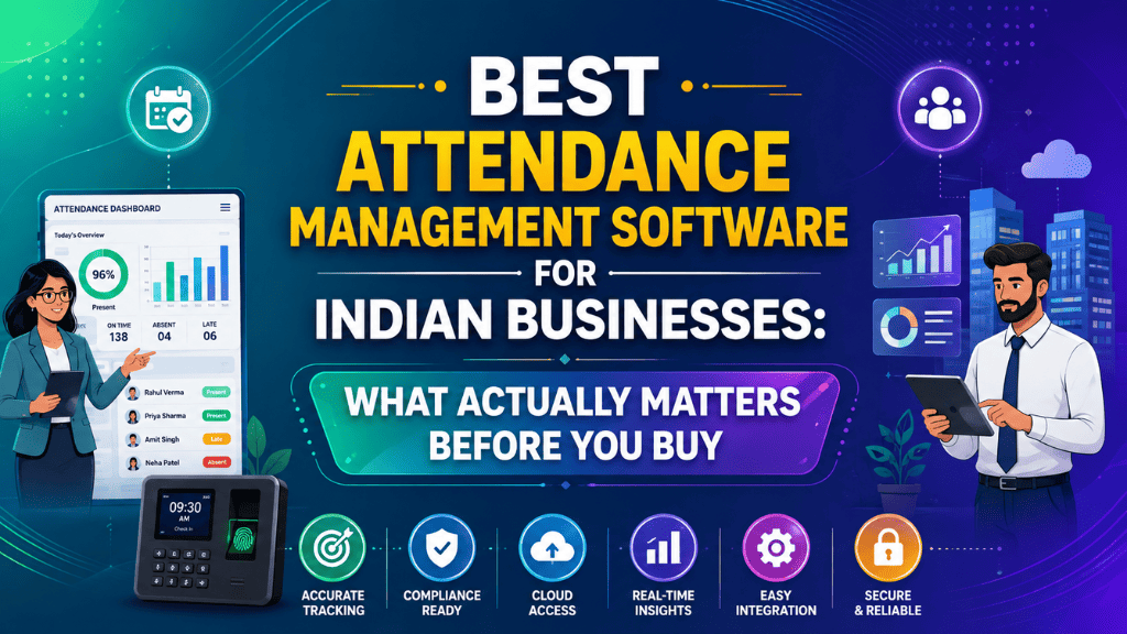 Best Attendance Management Software for Indian Businesses