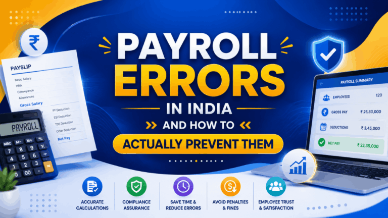 Payroll Errors in India and How to Actually Prevent Them