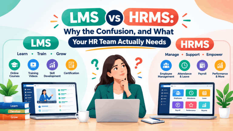 LMS vs HRMS: Why the Confusion, and What Your HR Team Actually Needs