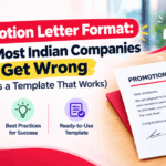 Promotion Letter Format: What Most Indian Companies Get Wrong (Plus a Template That Works)