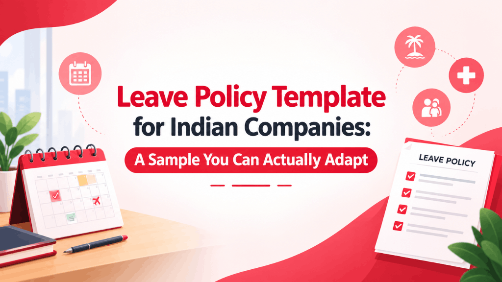 Leave Policy Template for Indian Companies