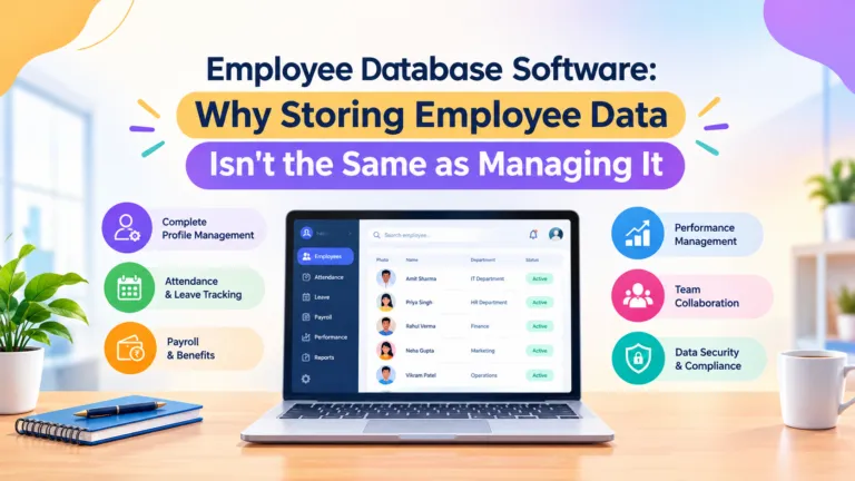 Employee Database Software: Why Storing Employee Data Isn’t the Same as Managing It