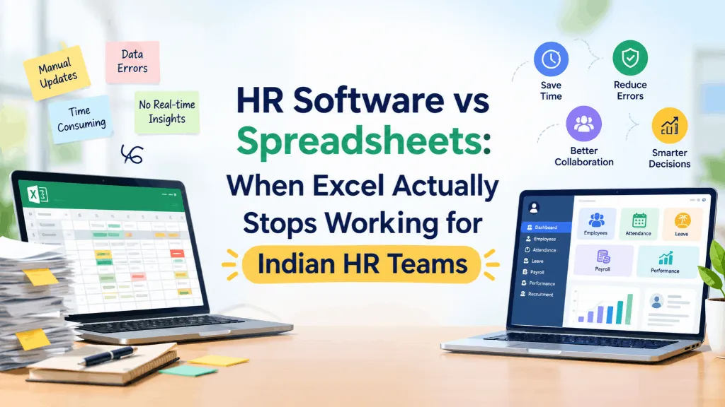 HR Software vs Spreadsheets When Excel Actually Stops Working for Indian HR Teams