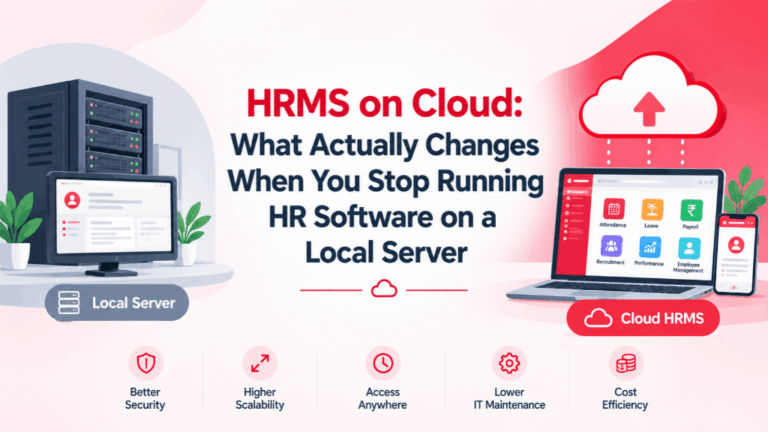 HRMS on Cloud: What Actually Changes When You Stop Running HR Software on a Local Server