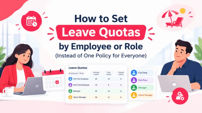How to Set Leave Quotas by Employee or Role (Instead of One Policy for Everyone)