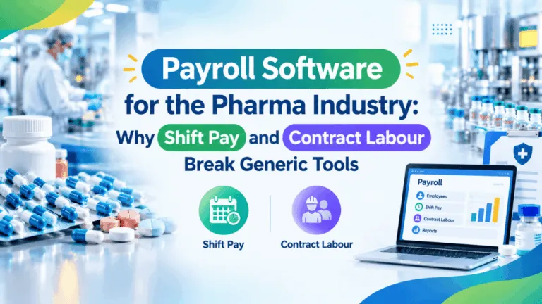 Payroll Software for the Pharma Industry: Why Shift Pay and Contract Labour Break Generic Tools
